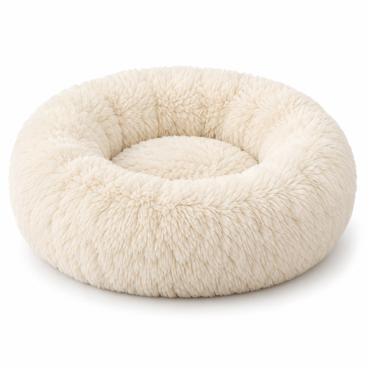 Snuggleberry Cloud – Plush Donut Pet Bed