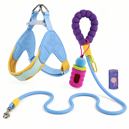 Wiggle Ready Dog Harness & Leash Set