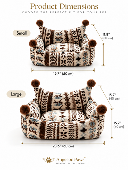 Crown & Cuddle™ Pet Sofa Bed