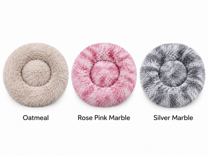 Snuggleberry Cloud – Plush Donut Pet Bed