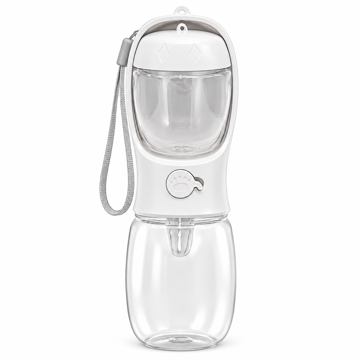 Sip & Snack Travel Bottle — Portable Pet Water & Food Dispenser
