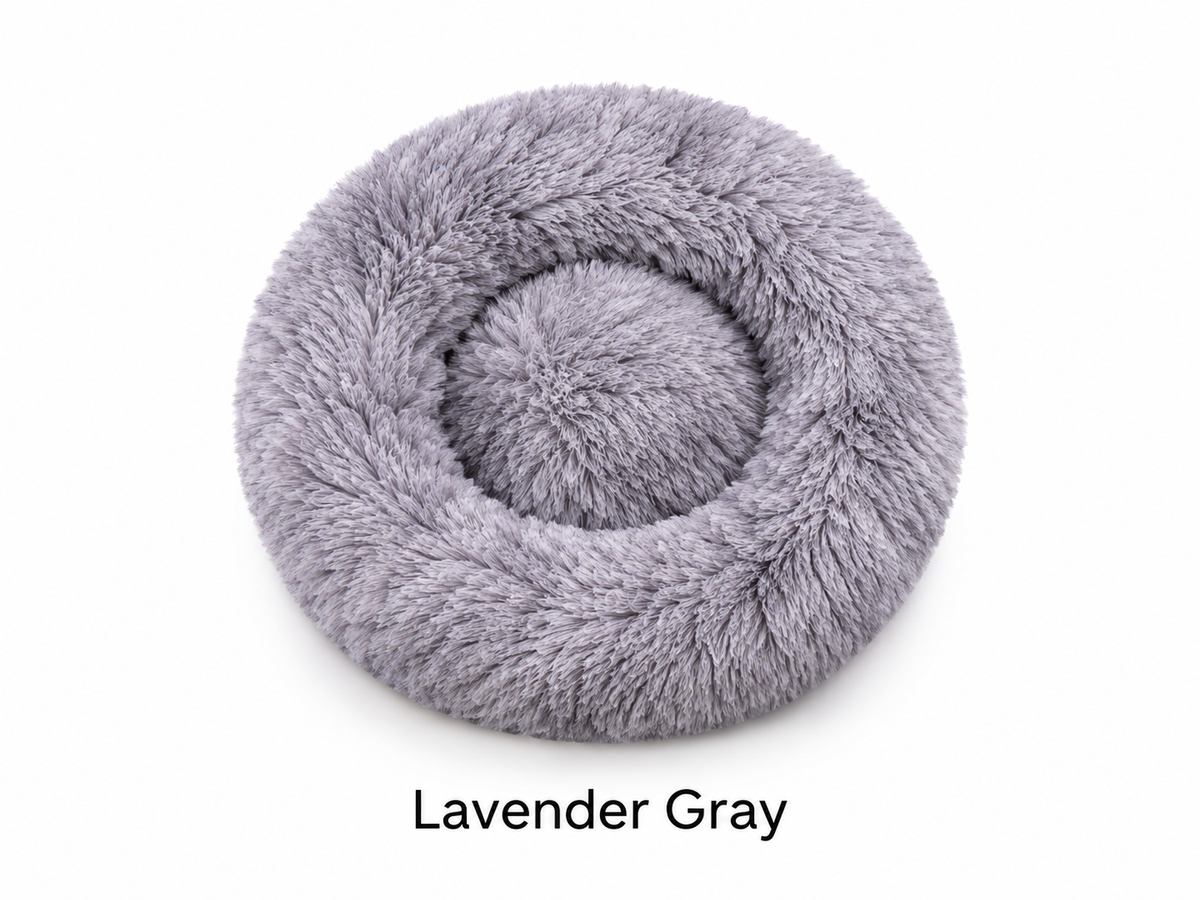 Snuggleberry Cloud – Plush Donut Pet Bed