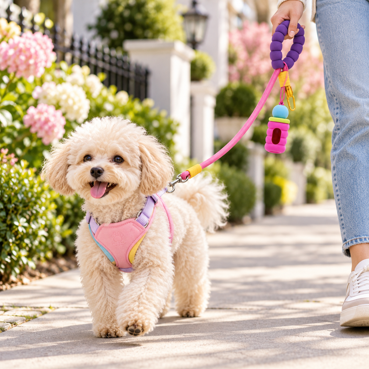 Wiggle Ready Dog Harness & Leash Set