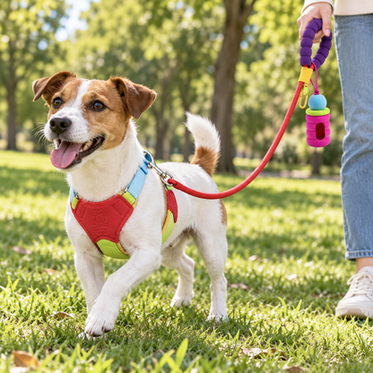 Wiggle Ready Dog Harness & Leash Set