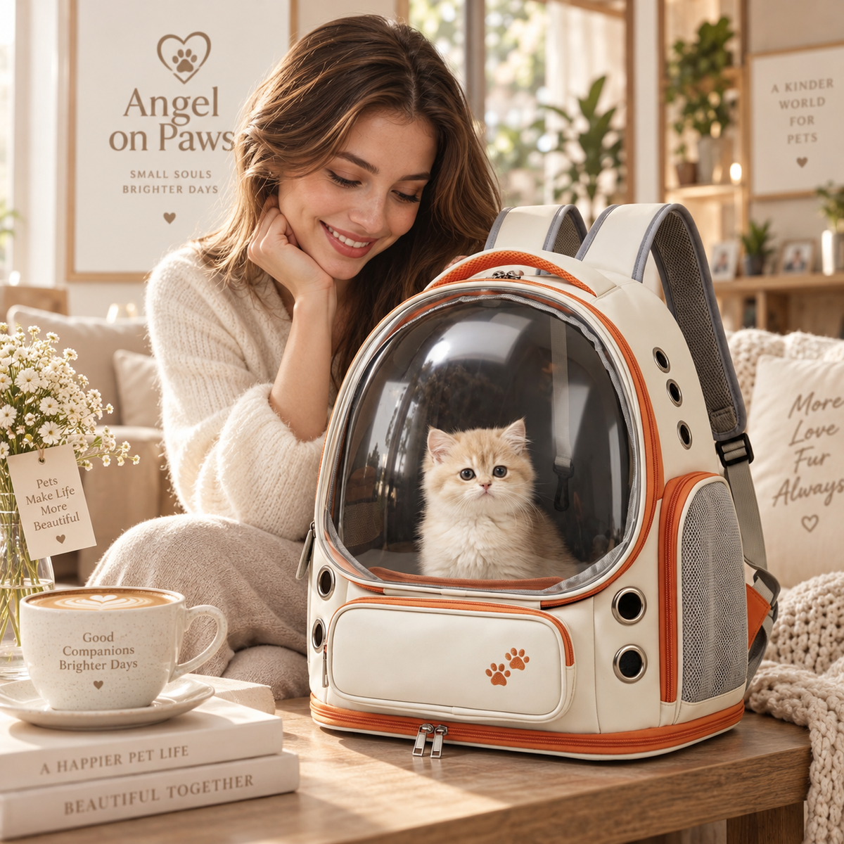 Meowstronaut – Space Capsule Pet Carrier Backpack