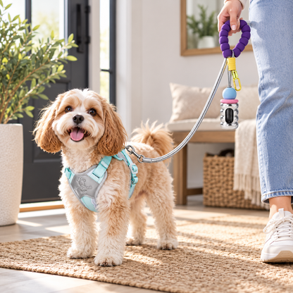 Wiggle Ready Dog Harness & Leash Set