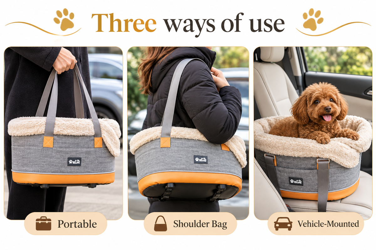 CuddleCruise — Portable Pet Car Seat