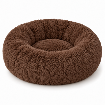 Snuggleberry Cloud – Plush Donut Pet Bed