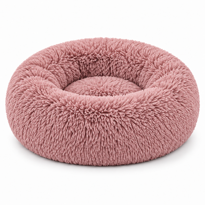 Snuggleberry Cloud – Plush Donut Pet Bed