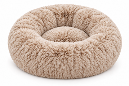 Snuggleberry Cloud – Plush Donut Pet Bed