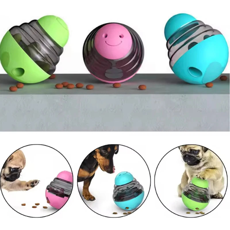 Dog Interactive Food Dispenser Toys Small Dogs Cats Pet IQ Training Improve Pet Boredom Relief Interactive Dog Toy