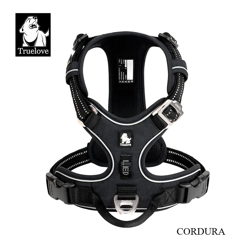 Trailblazer Tails – Reflective Padded Dog Harness