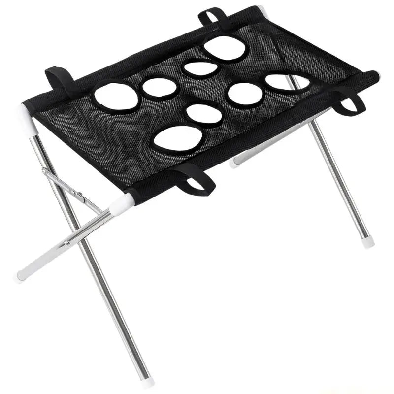 QX2E MultiFunctional Cats Dog Grooming Bed with Support Frame and Washing Hole Grooming Bed For Pet Ear Picking Clipping