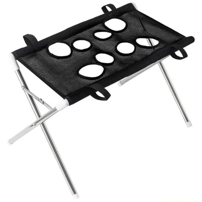 QX2E MultiFunctional Cats Dog Grooming Bed with Support Frame and Washing Hole Grooming Bed For Pet Ear Picking Clipping