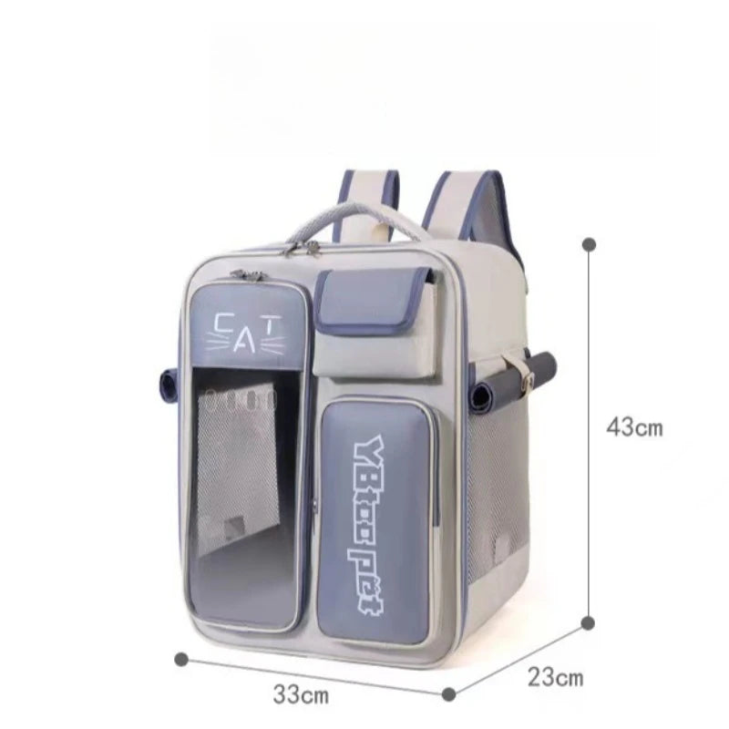 Bag Products Cat Carriers Storage Fashion Backpack Portable Cat Carriers Handbag PVC Home Katzenbeutel MH40MB