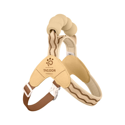 Bubblegum Bounce – Cushioned Reflective Dog Harness