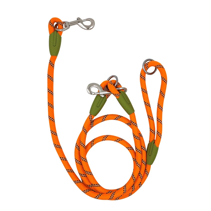 Rainbow Rover – Reflective Hands-Free Dog Leash