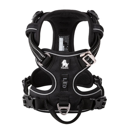 Trailblazer Tails – Reflective Padded Dog Harness