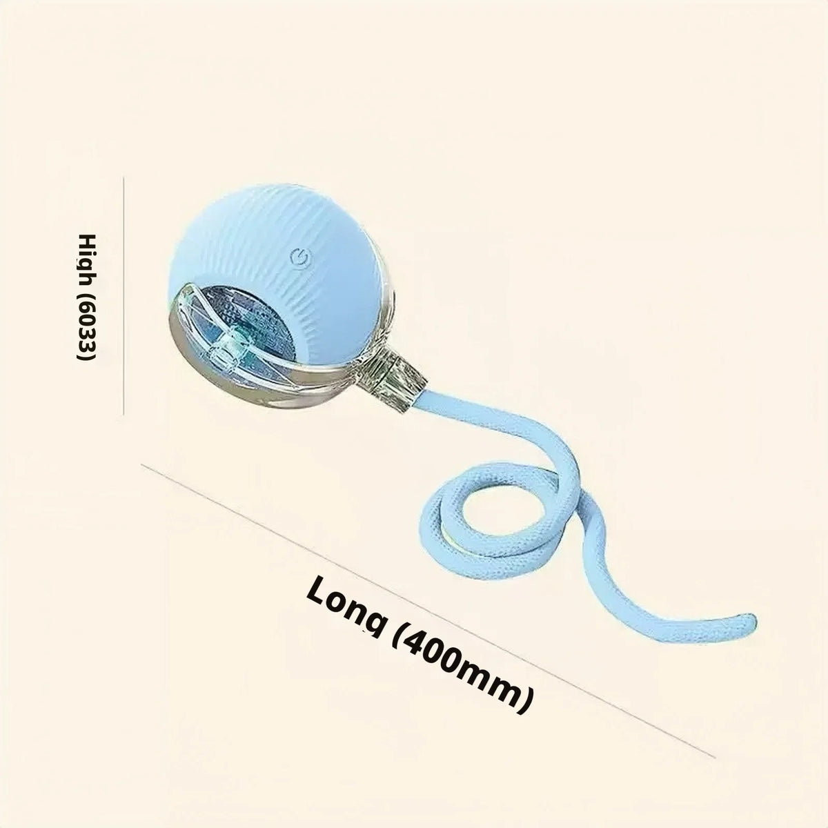 Kawaii Interactive Dog Toy Electric Plush Jumping Ball Squeaky Bite Resistant Self Entertaining Boredom Relief For Cute Dogs