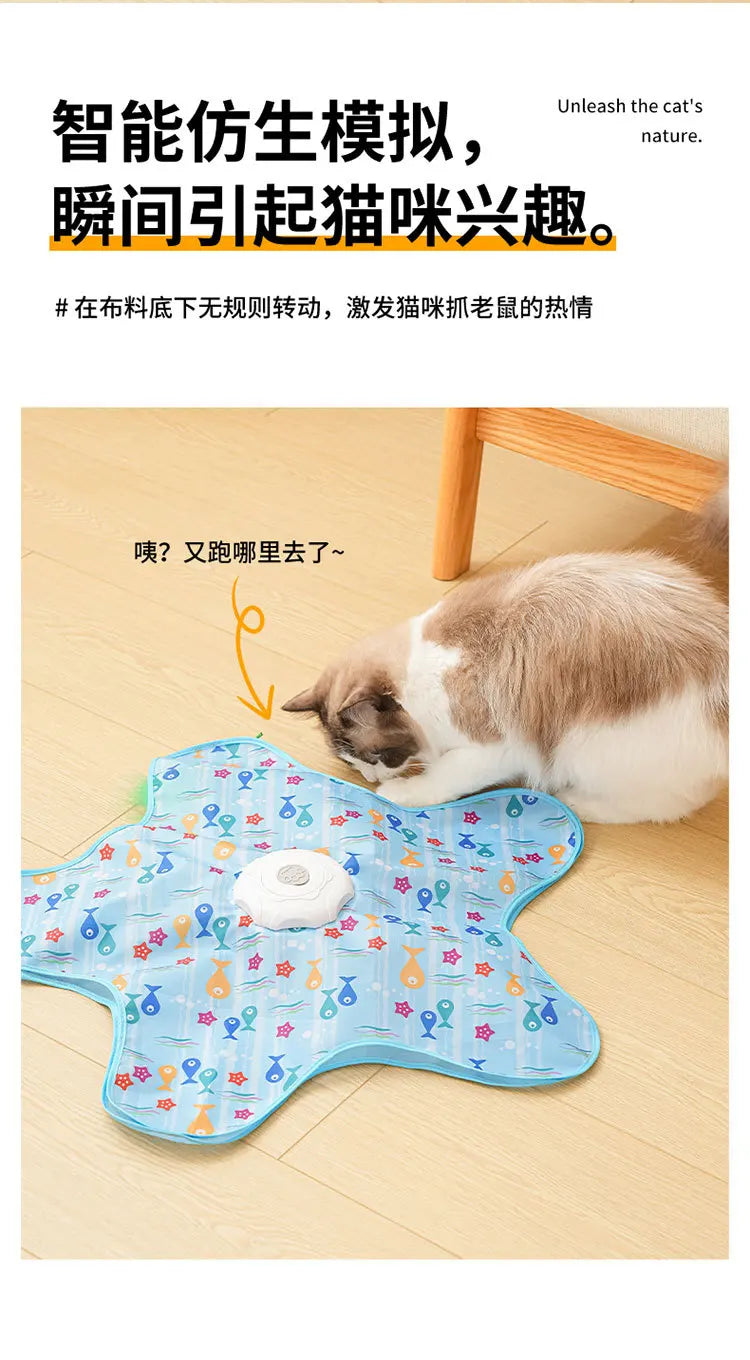 New Cat Toy Hunting Cover, Pet Game Cover, Self-entertainment Boredom-relief Hiding Cover, Pet Supplies Toy Cover