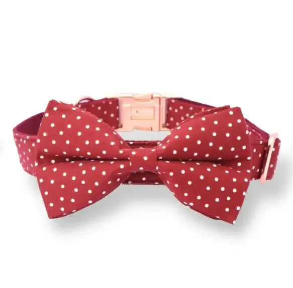 Personalized Strawberry Girly Dog Collar Flower with Matching Leash and Harness