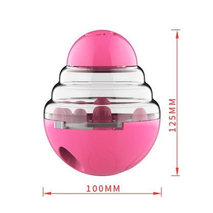 Dog Interactive Food Dispenser Toys Small Dogs Cats Pet IQ Training Improve Pet Boredom Relief Interactive Dog Toy