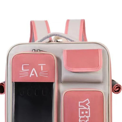 Bag Products Cat Carriers Storage Fashion Backpack Portable Cat Carriers Handbag PVC Home Katzenbeutel MH40MB
