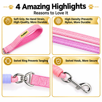 Wagbow Gradient Rope Dog Leash