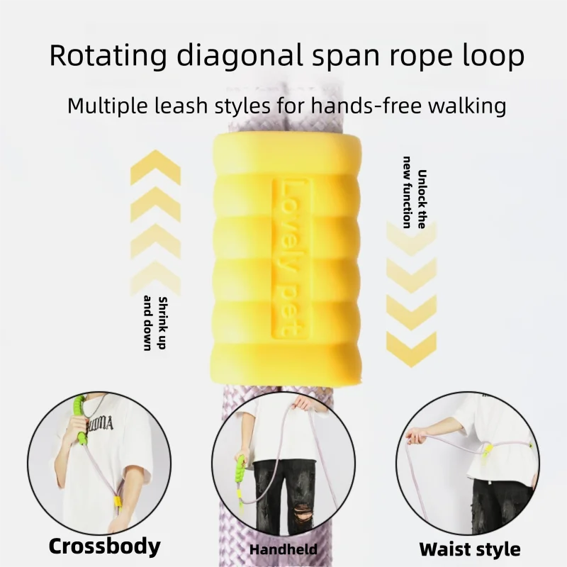 Wagventure – 3-in-1 Hands-Free Dog Leash