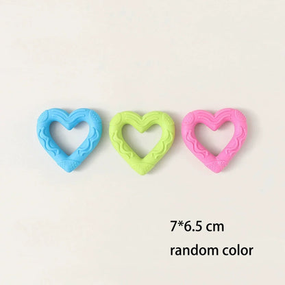Bone Shape Soft Rubber Pet Chew Toy Bite Resistant Teeth Grinding Molar Cleaning Interactive Training Chewing Toys For Dogs