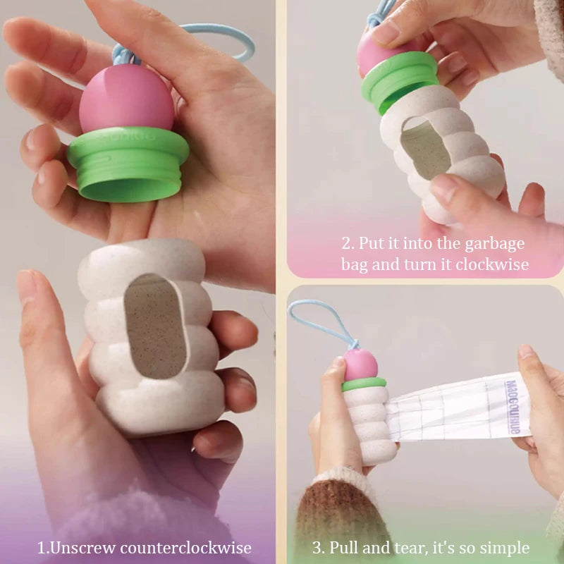 Doo Patrol Capsule Dog Poop Bag Dispenser