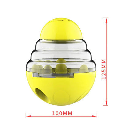 Dog Interactive Food Dispenser Toys Small Dogs Cats Pet IQ Training Improve Pet Boredom Relief Interactive Dog Toy