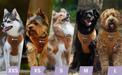 Personalized Dog Harness Set Custom Design Dog Collars and Leashes Step in Puppy Harness Dog Products