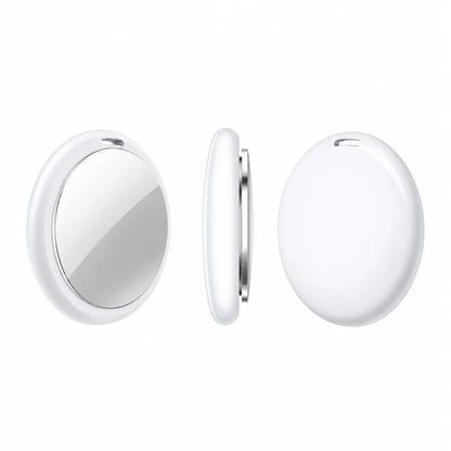 Smart Pet Tracker Tag with Collar Holder Waterproof GPS Cat Dog Finder Compatible with Apple Find My No Fee for iOS