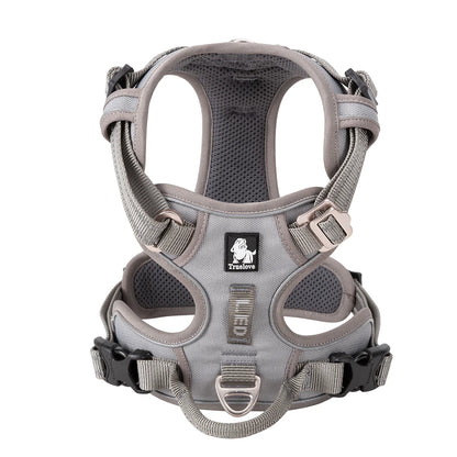 Trailblazer Tails – Reflective Padded Dog Harness