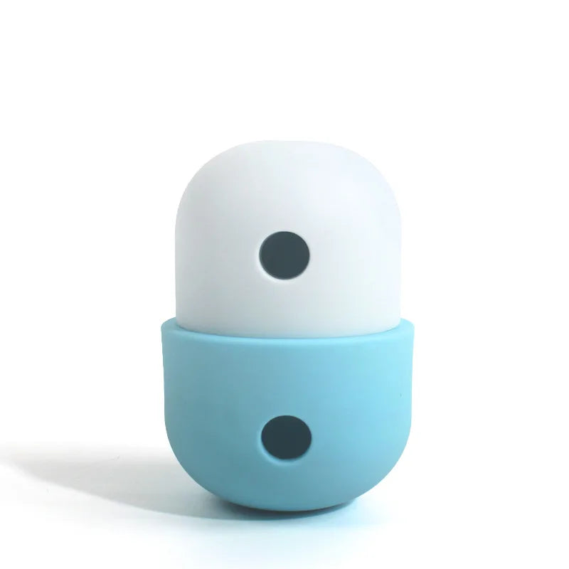 Silicone Dog Treat Dispensing Ball Chew Bowl Interactive Feeder Toy for Outdoor Puzzle Use Home Pet Puppy Small Large Bite