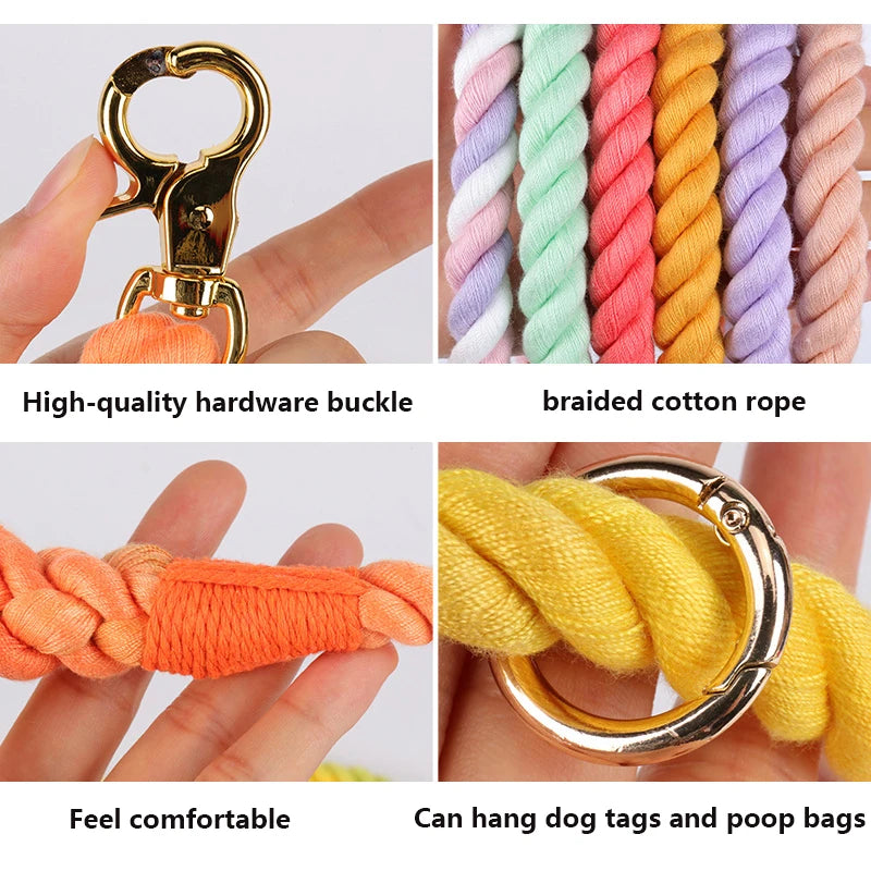 Twist & Tail Braided Hands-Free Dog Leash | Angel on Paws