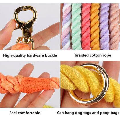 Twist & Tail Braided Hands-Free Dog Leash | Angel on Paws