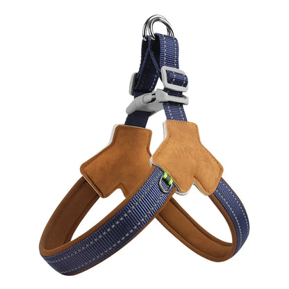 Y Shape Dog Harness Adjustable Reflective Pet Vest, Soft Padding Chest Support for Small Medium Large Dogs, Easy Walk Ou