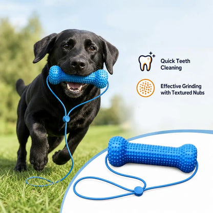10/15cm Dual-Action Canine Dental Mouth Prop Pet Dental Chew Toy Auxiliary Tool For Easy Dog Teeth Brushing ﻿