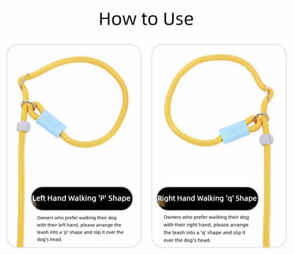 Dog leash that is resistant to chewing, adjustable and prevents escape - perfect for pet dog walking.