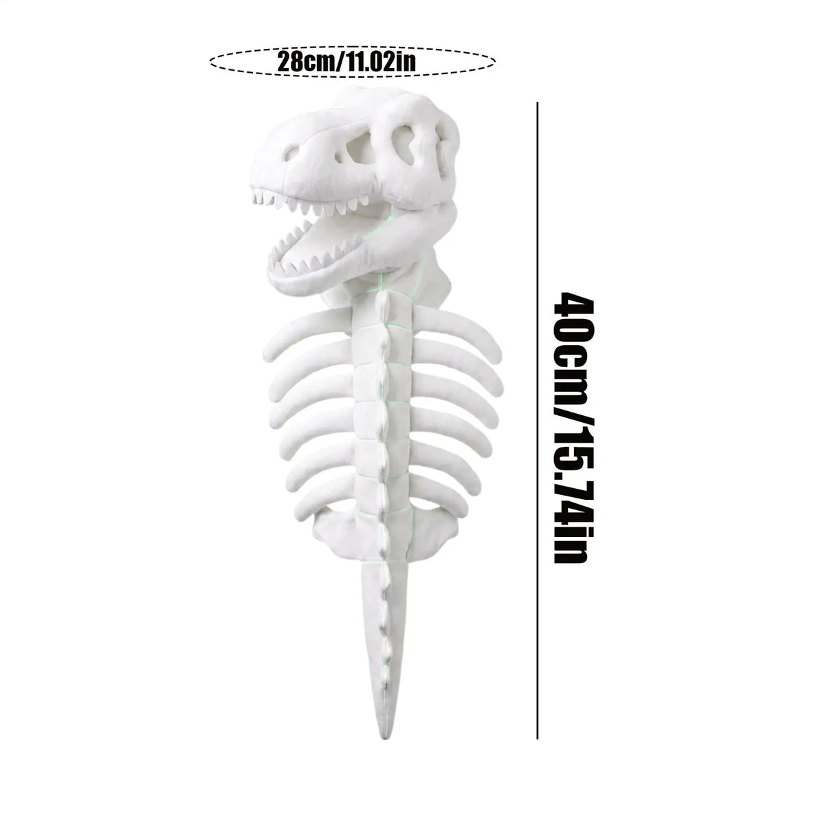 3D Skeleton Pet Dinosaur Costume Realistic Dinosaur Skeleton Costume Wearable Cat/Dog Halloween Costumes Pet Dino Hood Outfits