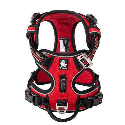Trailblazer Tails – Reflective Padded Dog Harness