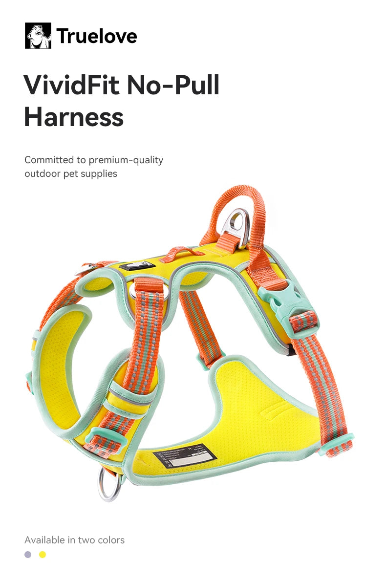 Trailblazer Tails – Reflective Padded Dog Harness