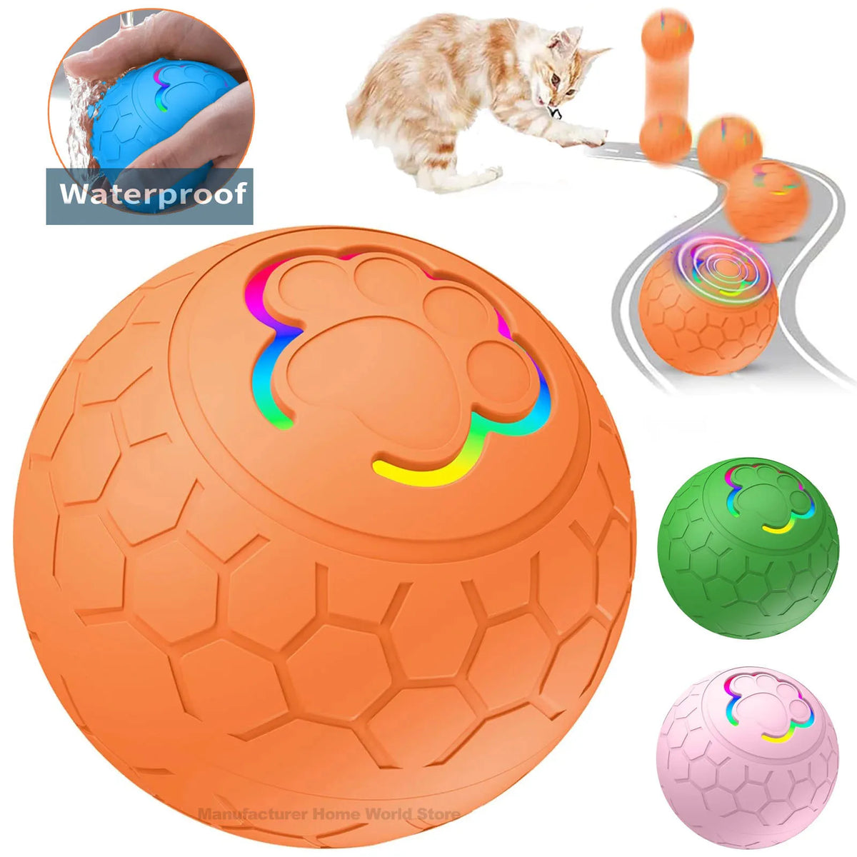 HaloBounce — Interactive Dog Ball