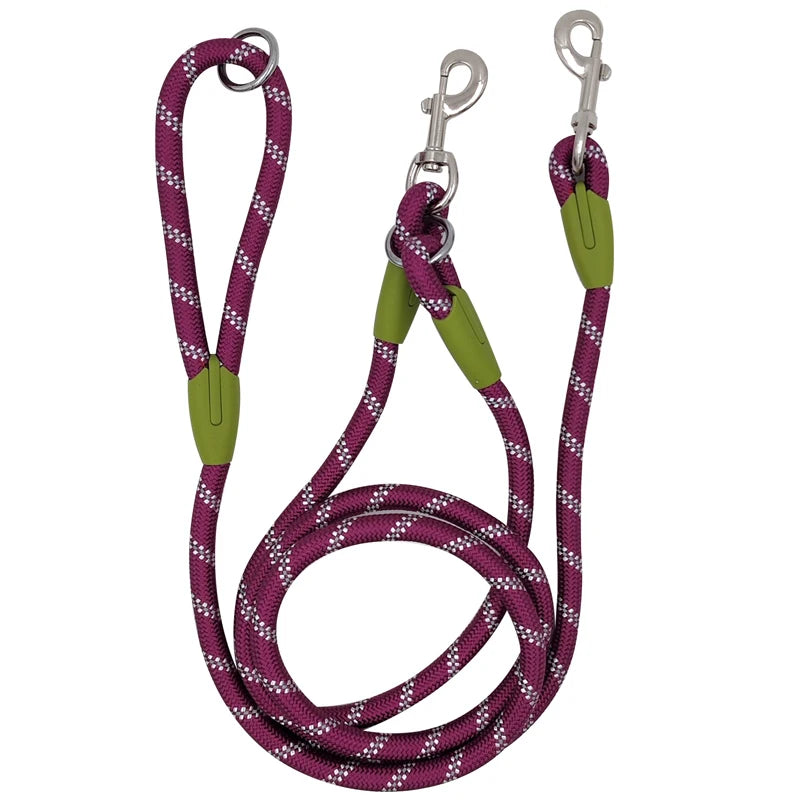Rainbow Rover – Reflective Hands-Free Dog Leash