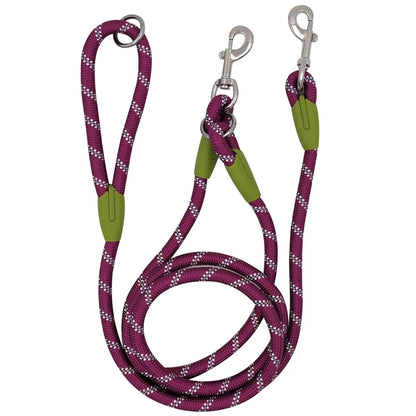 Rainbow Rover – Reflective Hands-Free Dog Leash
