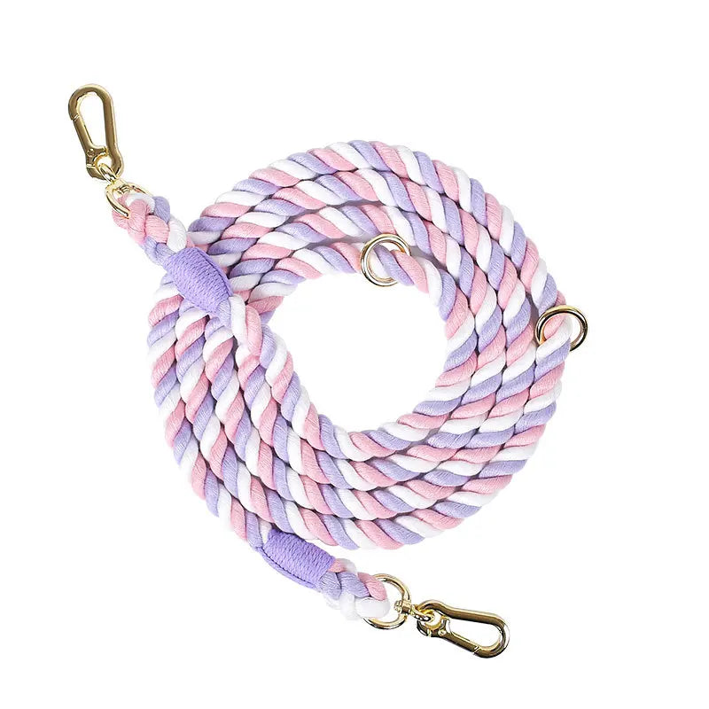 Twist & Tail Braided Hands-Free Dog Leash | Angel on Paws