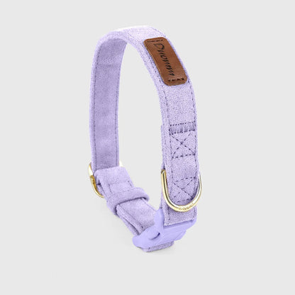 Pet Collars Trendy Premium Suede Dog Harness Leash Set-Adjustable Pet Chest Strap Soft Durable Puppy Kitten Fashion Accessories