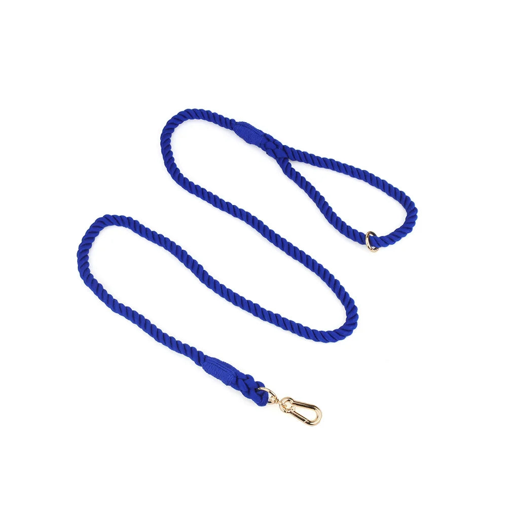 Hand-woven Cotton Rainbow Dog Leash, Medium and Large Dog Walking Leash Is Wear-resistant ,  for Outdoor Walking or Dog Training